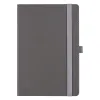 Ежедневник Alfa Note Pasu А5, серый/серый,  недатированный, в твердой обложке