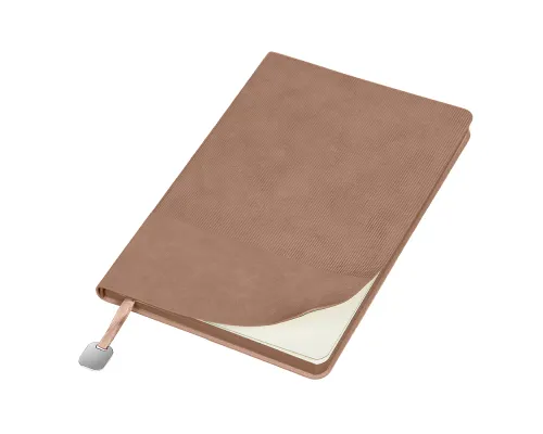 Ежедневник Flexy Sagrada Velvet Nordic A5, розовый, недатированный, в гибкой обложке