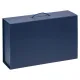 Подарочная коробка, размер 39*26,3*11 см, Solution Prestige Big Case Soft с магнитным клапаном и ручкой , темно-синяя