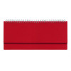 Планинг Alfa Soft 325*130 мм, красный, недатированный, в твердой обложке