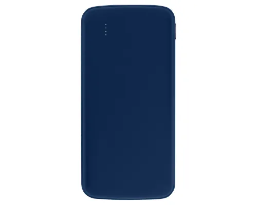 Внешний аккумулятор «Universal», 10 000 mAH, 5V 2.4 A, темно-синий