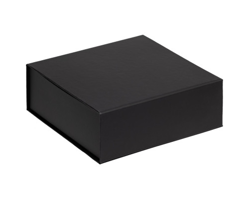 Подарочная коробка, размер 25*21*8,5 см, Solution Prestige Linen с магнитным клапаном, черная, Подарочная коробка, размер 25*21*8,5 см, Solution Prestige Linen с магнитным клапаном, черная,