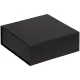 Подарочная коробка, размер 25*21*8,5 см, Solution Prestige Linen с магнитным клапаном, черная,