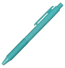 Ручка шариковая Flora Color с полугелиевым стержнем, бирюзовая