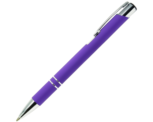 Ручка шариковая Legend Soft Touch, фиолетовая Ручка шариковая Legend Soft Touch, фиолетовая