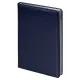 Ежедневник City Nebraska Tennessee A5, недатированный, темно-синий  с серебристым срезом