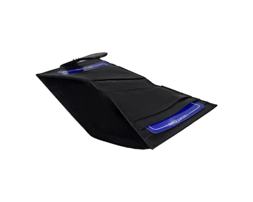Футляр для кредитных карт и купюр/картхолдер Leather Road из нат. кожи, черный