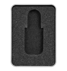 Футляр Palermo для флеш накопителя металлический, размер 11,5*8,5 см, серебристый