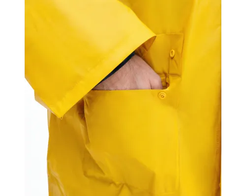 Дождевик Belfast Bi-color, материал PVC, размер M-L, желто-черный