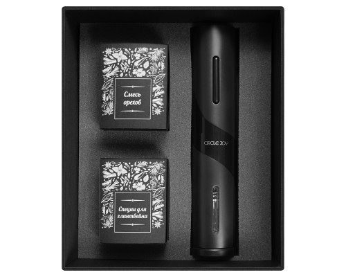 Набор подарочный Solution Prestige Trio (штопор для вина Circle Joy, специи для глинтвейна, смесь орехов) Набор подарочный Solution Prestige Trio (штопор для вина Circle Joy, специи для глинтвейна, смесь орехов)