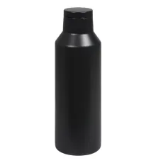 Вакуумная термобутылка  LARVIK, металлическая, двухстеночная, обьем 500 мл, черная