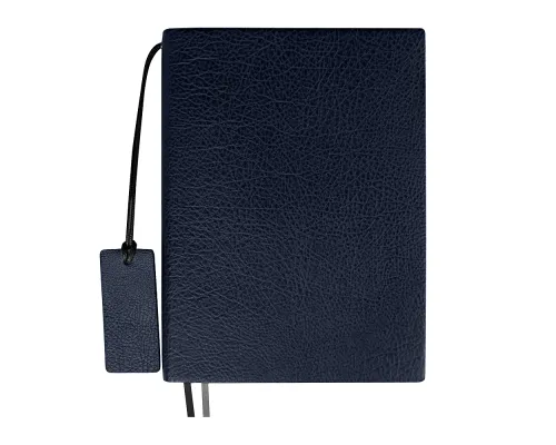 Ежедневник Flexy Foggia Leatherette B5, темно-синий, недатированный, в гибкой обложке в подарочной коробке Ежедневник Flexy Foggia Leatherette B5, темно-синий, недатированный, в гибкой обложке в подарочной коробке