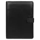 Ежедневник в суперобложке Country Leather Sky A5+ из нат. кожи, черный, недатированный, с магнитным клапаном, в подарочной коробке