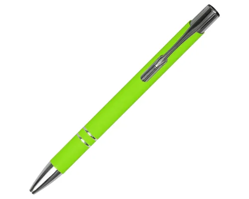 Ручка шариковая Legend Soft Touch Requis, салатовая