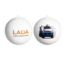 Дождевик-пончо «Rainyday» Print Sample Lada,  белый