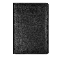 Обложка для автодокументов Leather Sun из нат. кожи, черный