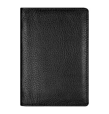 Обложка для автодокументов Leather Sun из нат. кожи, черный