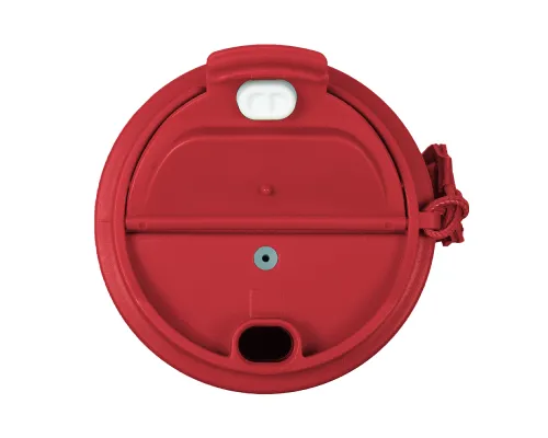 Термокружка Zencup вакуумная, стальная, 380 мл, красная