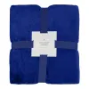 Плед мягкий флисовый Super Soft  Comfort Travel, 125*170 см, синий 654С