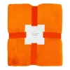 Плед мягкий флисовый Super Soft  Comfort Travel, 125*170 см, оранжевый