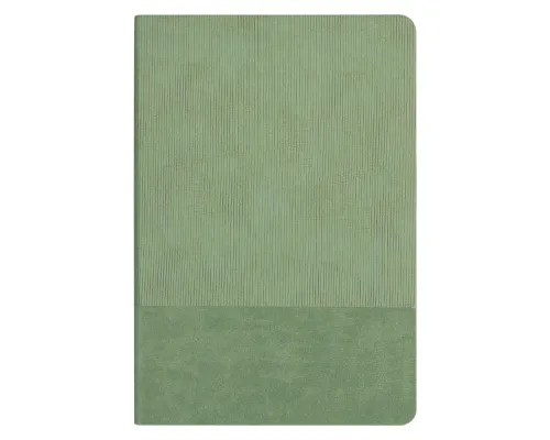 Ежедневник Flexy Sagrada Velvet Nordic A5, зеленый, недатированный, в гибкой обложке