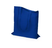 Сумка из хлопка Caravan 140, плотность 140 г/м2, синяя