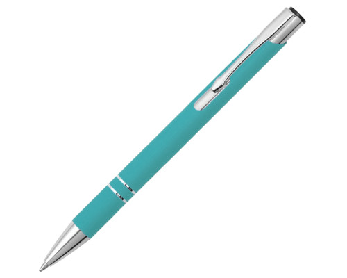 Ручка шариковая Legend Soft Touch, бирюзовая 7709 Ручка шариковая Legend Soft Touch, бирюзовая 7709