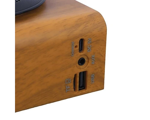 Ретро радио в стиле радиолы, Heritage Nostalgia, диапазон частот  AM FM SW, с USB порт,  Bluetooth, цвет светло-коричневый
