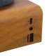 Ретро радио в стиле радиолы, Heritage Nostalgia, диапазон частот  AM FM SW, с USB порт,  Bluetooth, цвет светло-коричневый