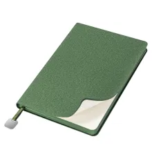 Ежедневник Flexy Cambric А5, зеленый, недатированный, в гибкой обложке