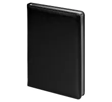 Ежедневник City Nebraska A5, недатированный, черный с серебром Ежедневник City Nebraska A5, недатированный, черный с серебром