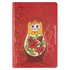 Ежедневник Flexy Buffalo Print Sample А5, красный, недатированный, в гибкой обложке