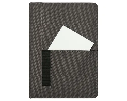 Ежедневник Smart Cardiff  Print Sample Складна А5, серый, недатированный, в твердой обложке с поролоном