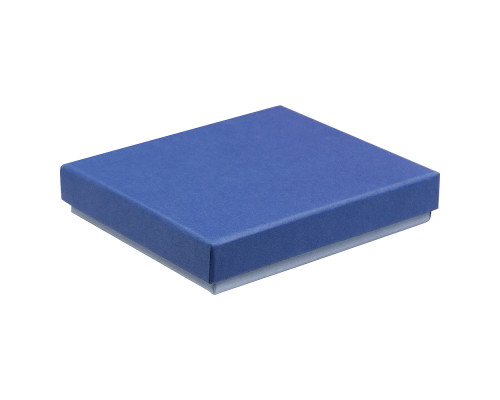 Коробка подарочная Solution, синяя, размер 11*10*2,4 см Коробка подарочная Solution, синяя, размер 11*10*2,4 см
