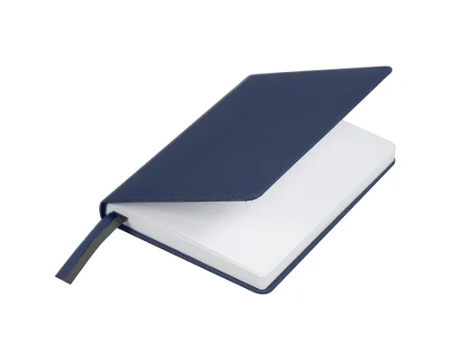 Ежедневник City Soft Touch Latte А5, недатированный, в твердой обложке с поролоном, темно-синий