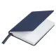 Ежедневник City Soft Touch Latte А5, недатированный, в твердой обложке с поролоном, темно-синий