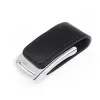 Флеш накопитель Shine, USB 2.0 32GB, металл/кожзам, серебро/черный 32GB