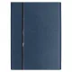 Ежедневник Alfa Bird Petrus A5, темно-синий, недатированный, в твердой обложке с металлическим элементом