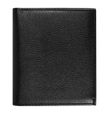 Кошелек с картхолдером для кредитных карт вертикальный Leather Plain из нат. кожи