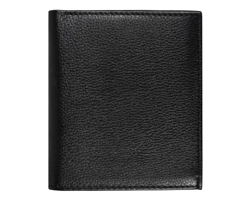 Кошелек с картхолдером для кредитных карт вертикальный Leather Plain из нат. кожи