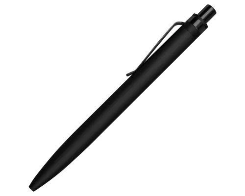 Ручка шариковая Shine Ray Soft touch алюминиевая, черная