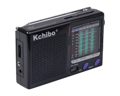 Портативное карманное радио 9 FM/MW/Sw1-7 (TV2-5CH), Heritage Old Wave, цвет черный