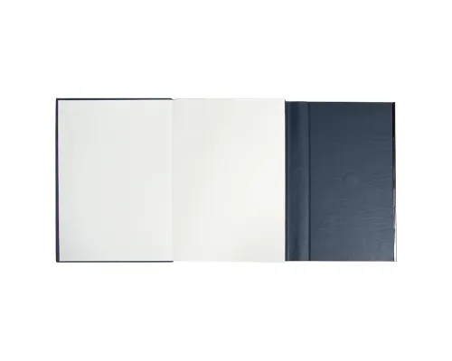 Ежедневник Alfa Bird Petrus A5, темно-синий, недатированный, в твердой обложке с металлическим элементом