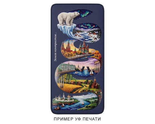 Набор демонстрационный Print Sample из 5 внешних аккумулятор (WeCharge Soft Touch, Lumen, WeCharge Velvet, Amper, Nova)