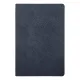 Ежедневник Flexy Columbus А5, темно-синий с серебристым срезом, недатированный, в гибкой обложке