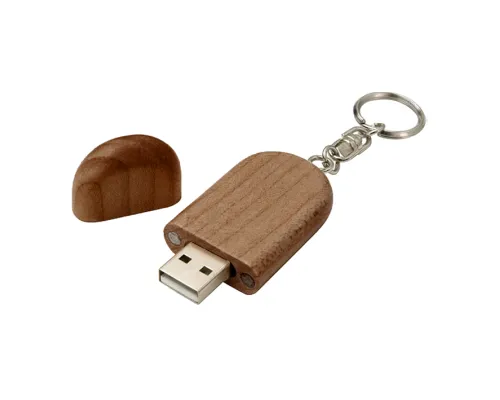 Флеш накопитель USB 2.0 Maple 32GB, орех, коричневый/коричневый Флеш накопитель USB 2.0 Maple 32GB, орех, коричневый/коричневый