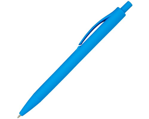 Ручка шариковая IGLA SOFT, пластиковая, софт-тач, голубой Ручка шариковая IGLA SOFT, пластиковая, софт-тач, голубой