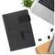 Ежедневник Smart New York Suede А5, черный, недатированный, в твердой обложке с поролоном, в подарочной коробке