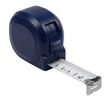 Рулетка Tools  Carpenter 3 метра, пластиковая, с ремешком, темно-синяя