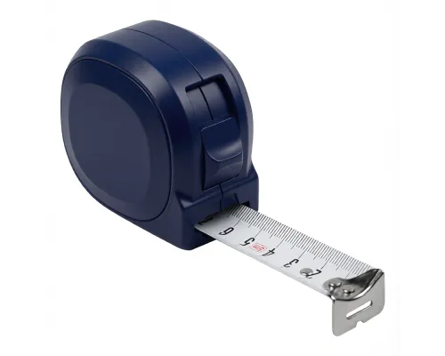 Рулетка Tools  Carpenter 3 метра, пластиковая, с ремешком, темно-синяя